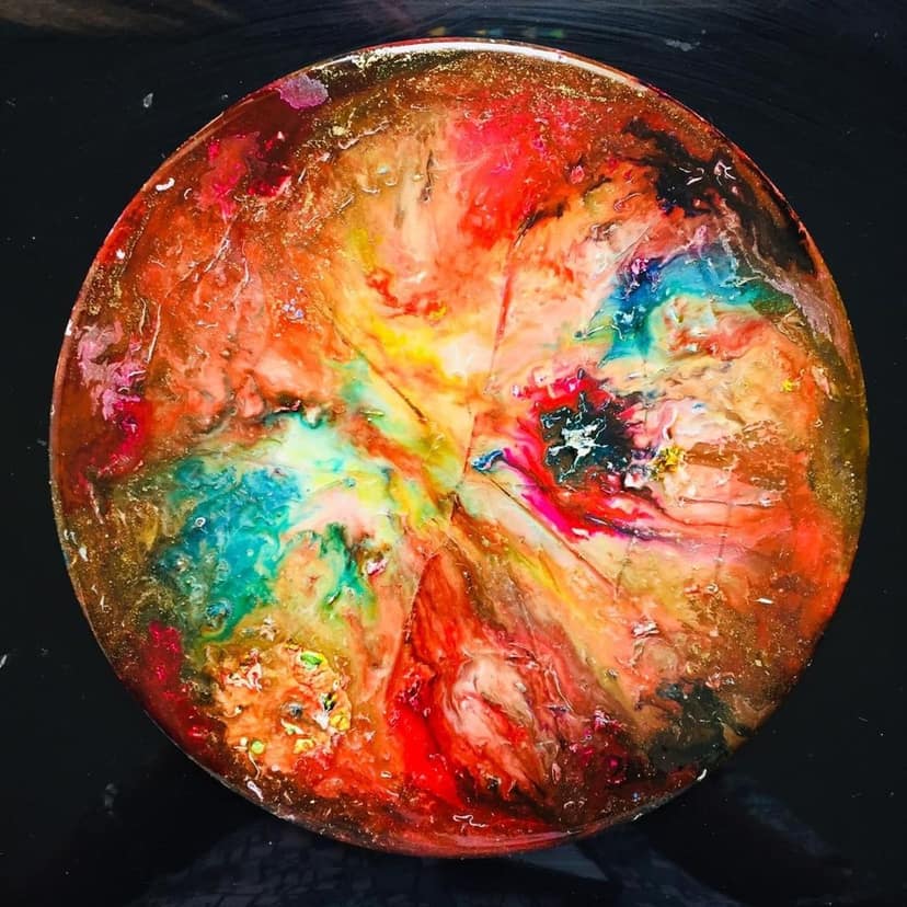 ENCHANTED UNIVERSE PLACEMAT AND COASTERS SET
