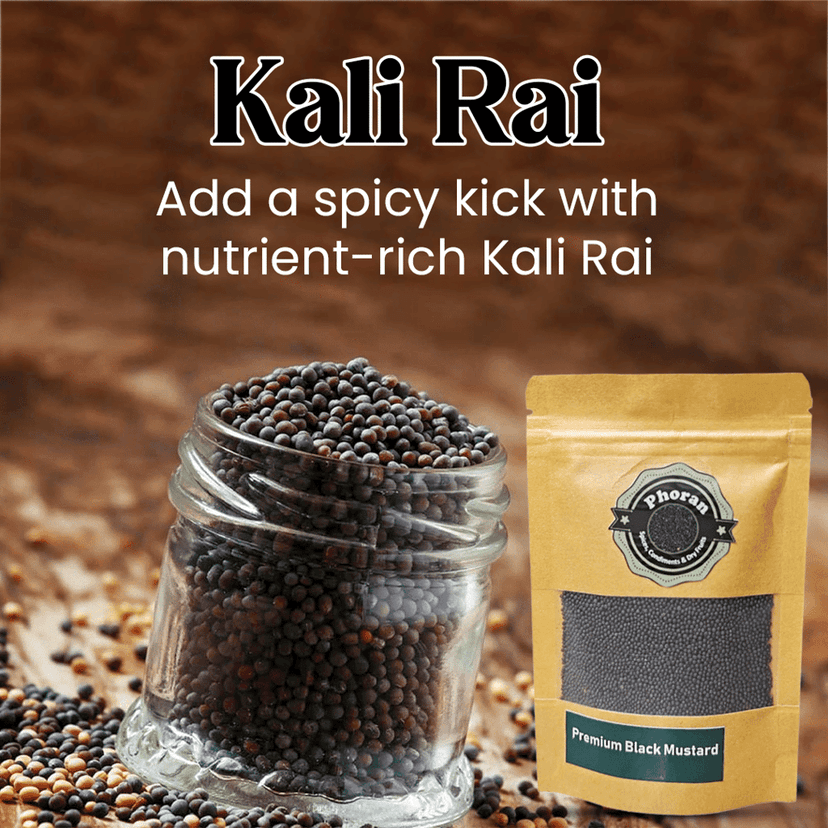 Phoran Black Mustard l Kali Rai l Kali Sarson view 2