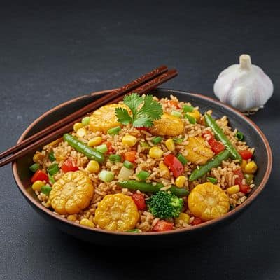Veg Corn Fried Rice