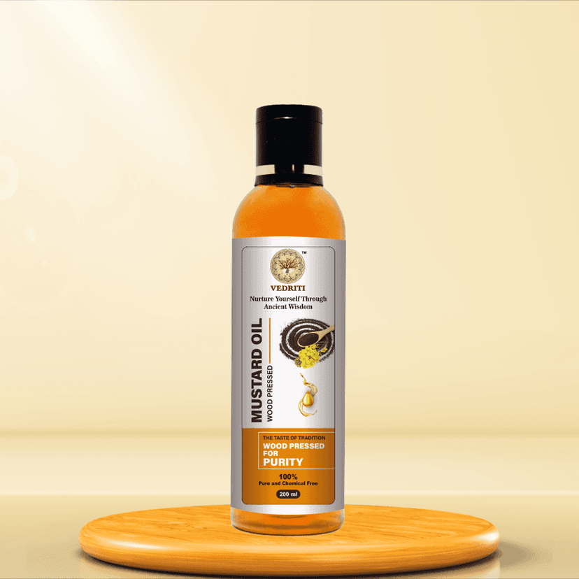Wood Pressed Black Mustard Oil