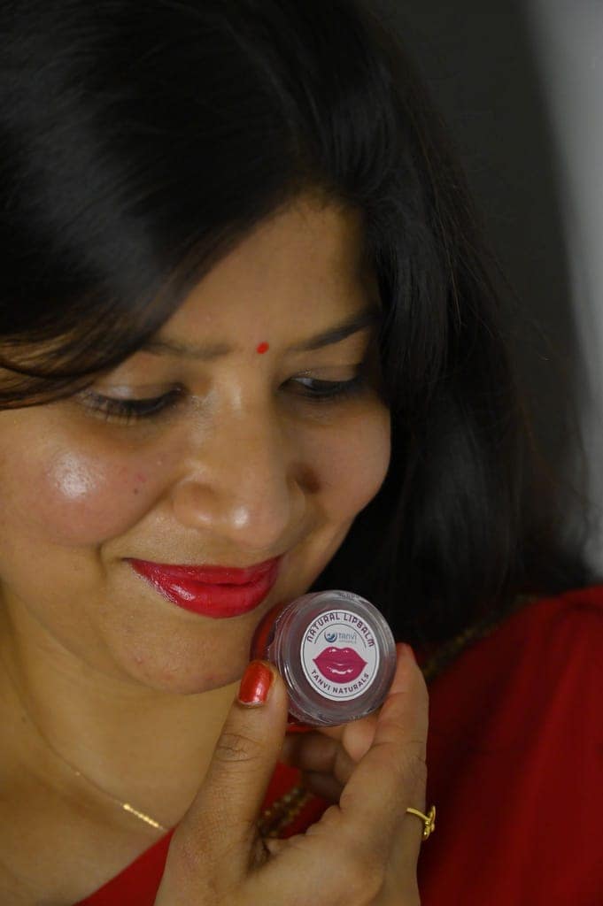 Tanvi Natural-Lip Balm (Maroon Colour) view 4