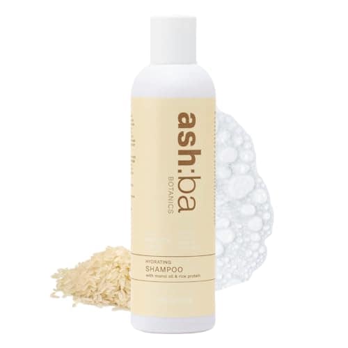 Ashba Botanics Hydrating Shampoo Straight,Wavy,Curly & Coily Hair|Curly Hair Shampoo Men & Women|Monoi Oil,Macadamia Oil,Green Tea Extract & Rice Protein|Hydrates,Balances Oil (Pack Of 1,237Ml) Ashba Botanics Hydrating Shampoo Straight,Wavy,Curly & Coily view 2