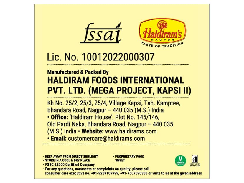 Haldiram's Mango Halwa Packed Sweets - 200 Gm view 4