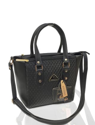 Magnifique Women's Hand/Sling/Side Bag/purse Polyurethane Western (Clear)
