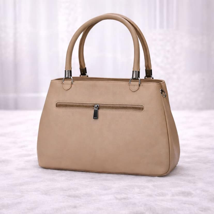Women’s Premium Handbag | Stylish PU Leather Shoulder & Hand Carry Bag | Spacious Daily Use Office Bag view 3