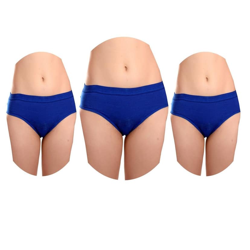 Cotton Full Coverage Hipster Panties Pack 3 view 3