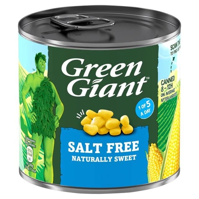 Salt Free Naturally Sweet Corn-340g
