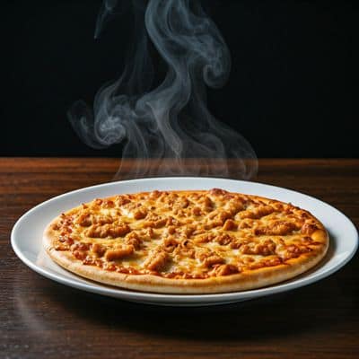 Simple Crispy Chicken Pizza