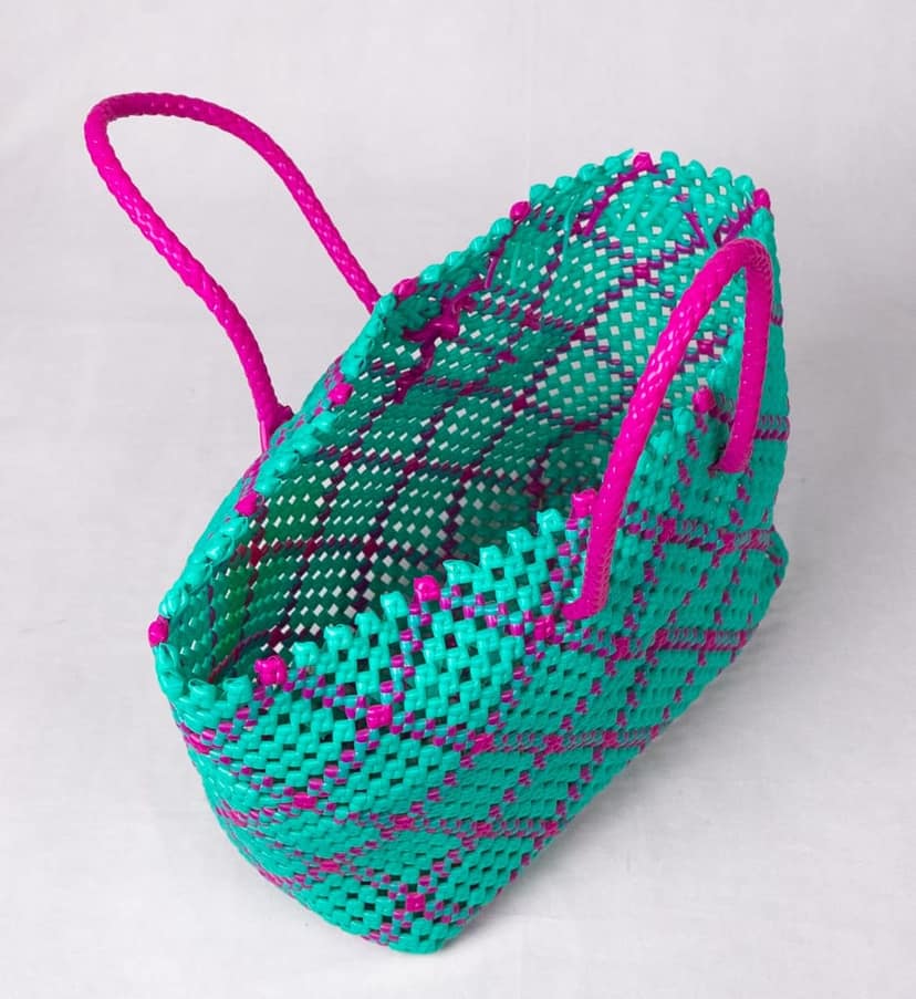 HAND MADE PLASTIC WIRE BAG view 4