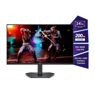Dell SE2425HG 23.8" FHD IPS Gaming Monitor, 200Hz Refresh, 3side narrow bezels, 1ms GtG, AMD FreeSync Premium,HDR 10,300nits, 1000:1 Contrast, 99% Srgb, Tilt, 2*HDMI 2.1 TDMS(supports HDMI VRR),DP 1.4