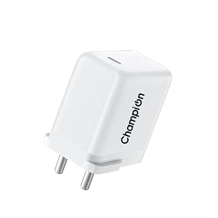 Champion 25W 5V/4A Type-C PD Fast Charger for iPhones & Android Devices (White) view 4