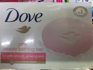 Dove bathing soap pink