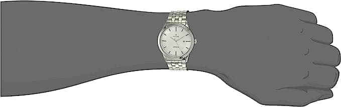 Titan Homme Analogique Quartz Montre avec Bracelet en Laiton 1584SM03 view 2