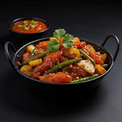 Hot Garlic Veg
