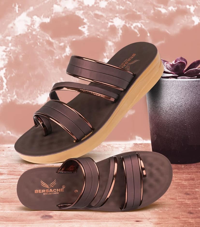 Bersache Extra Soft Classic Casual with Back Strap Regular wear with Ultra Soft & Flexibility Technology Sandal for Women's