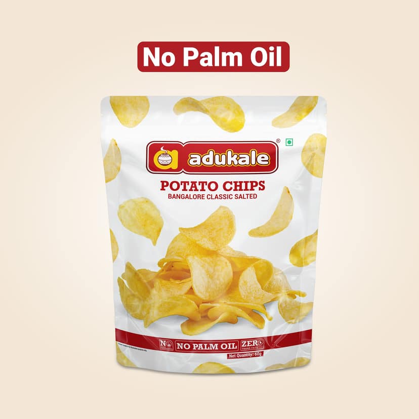 Potato chips (bangalore classic salted) 60gm