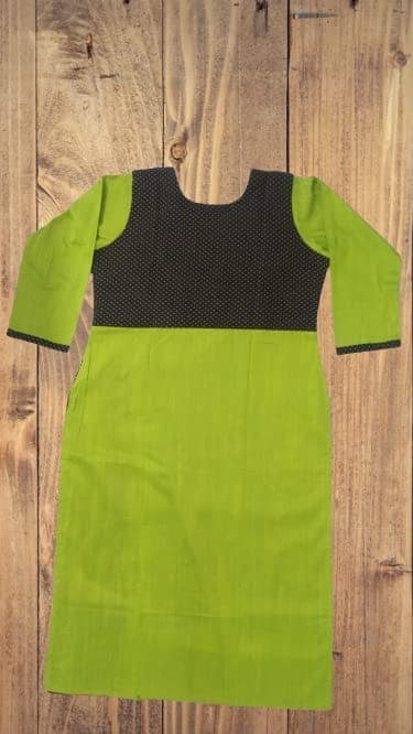 Women's Kurti Green view 3