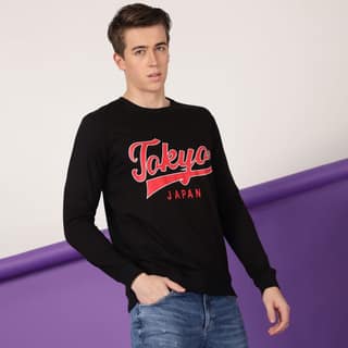 FTX Men Round Neck Printed Full sleeves Tshirt