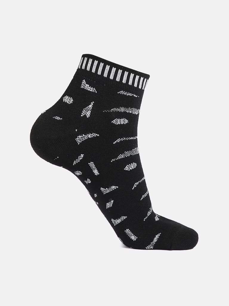 Kolor Fusion Men Assorted Above Ankle Length Cotton Socks (Pack of 4) view 3