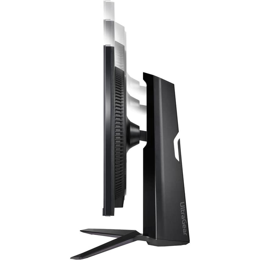 LG 27GS65F 27 Inch Ultragear IPS Full HD Gaming Monitor (1920 X 1080), 1ms, 180Hz, HDR 10, NVIDIA G-Sync, AMD FreeSync Compatible, DisplayPort, HDMI, HP Out, Tilt/Height/Pivot Adjustments, Black view 4