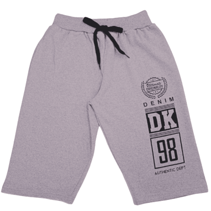 Boys Plain Threefourth Shorts 4pk view 5