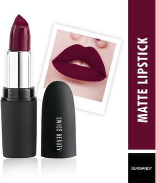 Swiss Beauty Matte Lipstick (Orange Red), 3.8gm