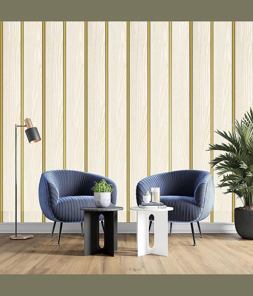 K Shop Floral Self-Adhesive Wallpaper (45x500 cm) – PVC Peel & Stick Wall Decal for Living Room, Bedroom, Kitchen & Furniture Makeover