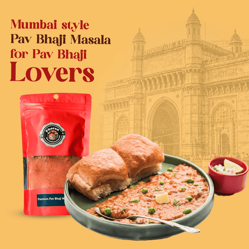 Buy Pav Bhaji Masala Online India - Mumbai Street Food Spice | Phoran view 4
