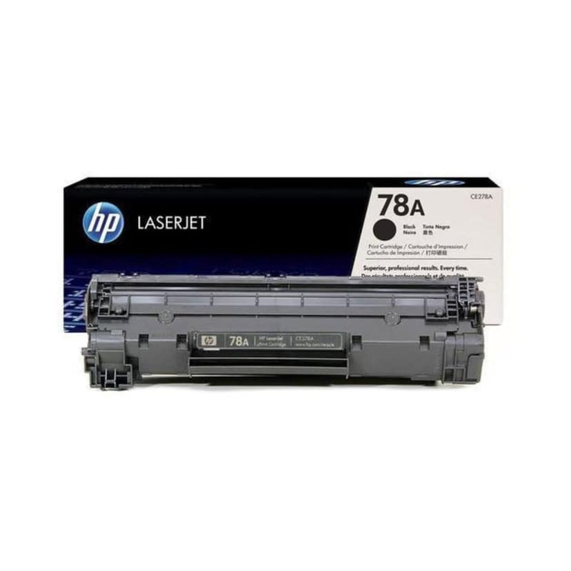 HP 78A Black Original LaserJet Toner Cartridge (CE278A)