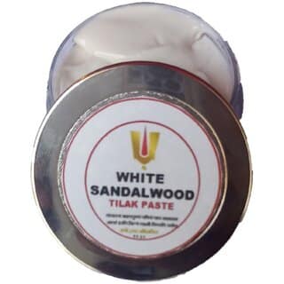 White Sandalwood Tilak Pase Made With Real Pure White Sandal