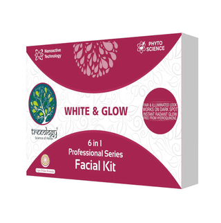 Treeology White & Glow Facial Kit 6 in 1 for Radiant Skin