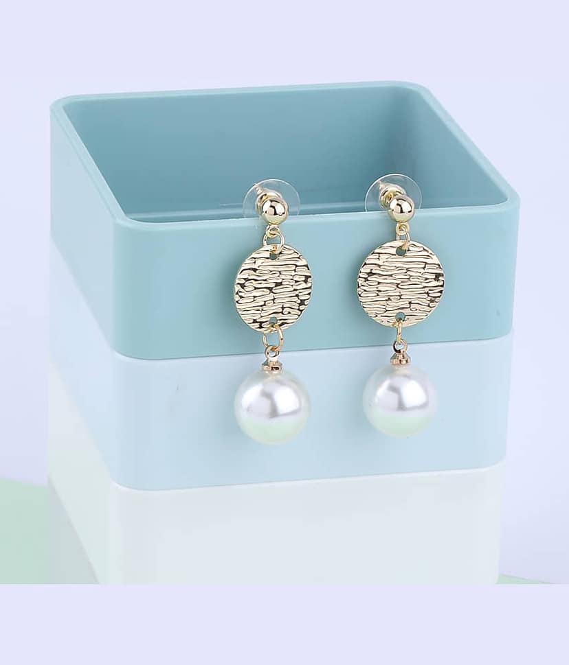 SILVER SHINE Party Wear Stylish Dangle Earring For Women Girl
