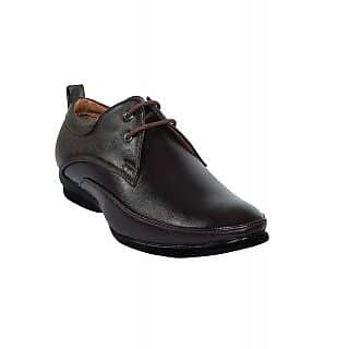 Tycoon Men's Lace Up Brown Derby Shoes