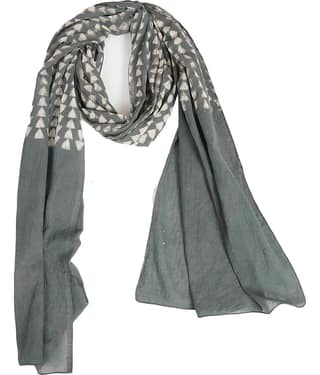 STYLE SHOES Gray Cotton Blend Women's Scarf ( Pack of 1 )