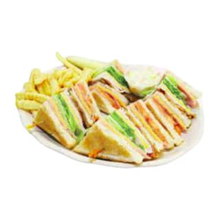 Shawarma Chicken Club Sandwich