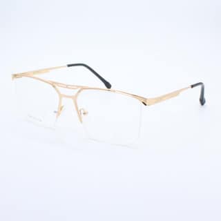 Lensoz Elite X Luxe Half Rim Rectangle Z - Medium - Golden
