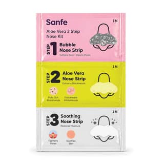 Sanfe Aloe Vera 3 Step Nose Strip Kit
