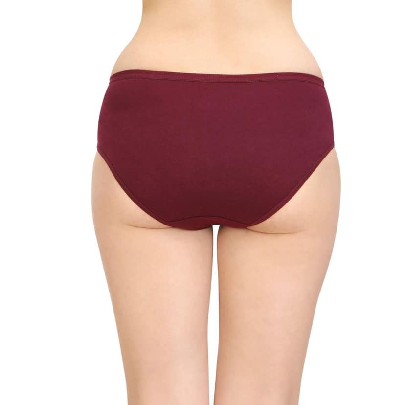 Bodycare women's combed cotton assorted Hipster Panty Pack of 6 ( 26D ) view 5