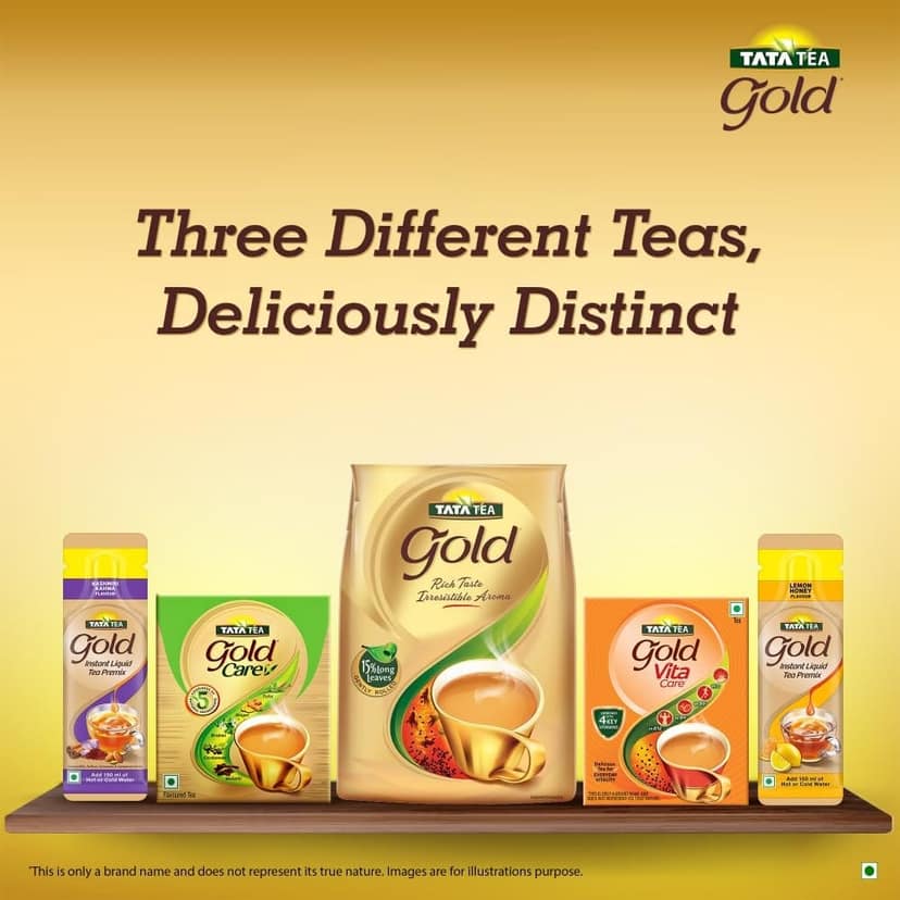 Tata Tea Gold Premium Assam Teas With Gently Rolled Aromatic Long Loose Leaves Rich & Aromatic Chai Black Tea 1 Kg view 5