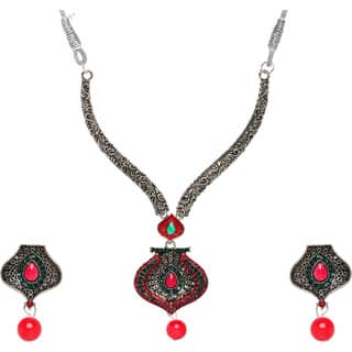 Hetprit Trendy Oxidised Beautiful Jewellery Set For Woman