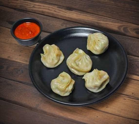 Corn Cheese Momos (5Pcs)
