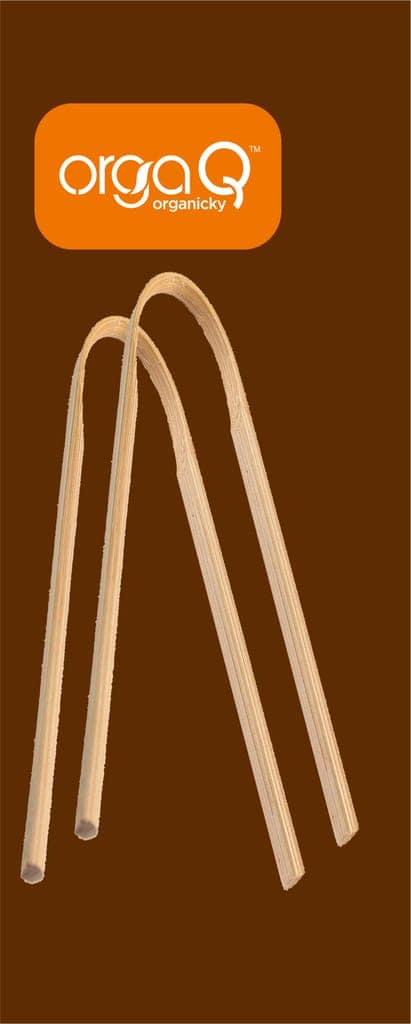 OrgaQ Organicky Organic Bamboo Biodegradable Tongue Cleaner (Scraper) for Freshens Breath | Eco Friendly - 2 Pc view 4
