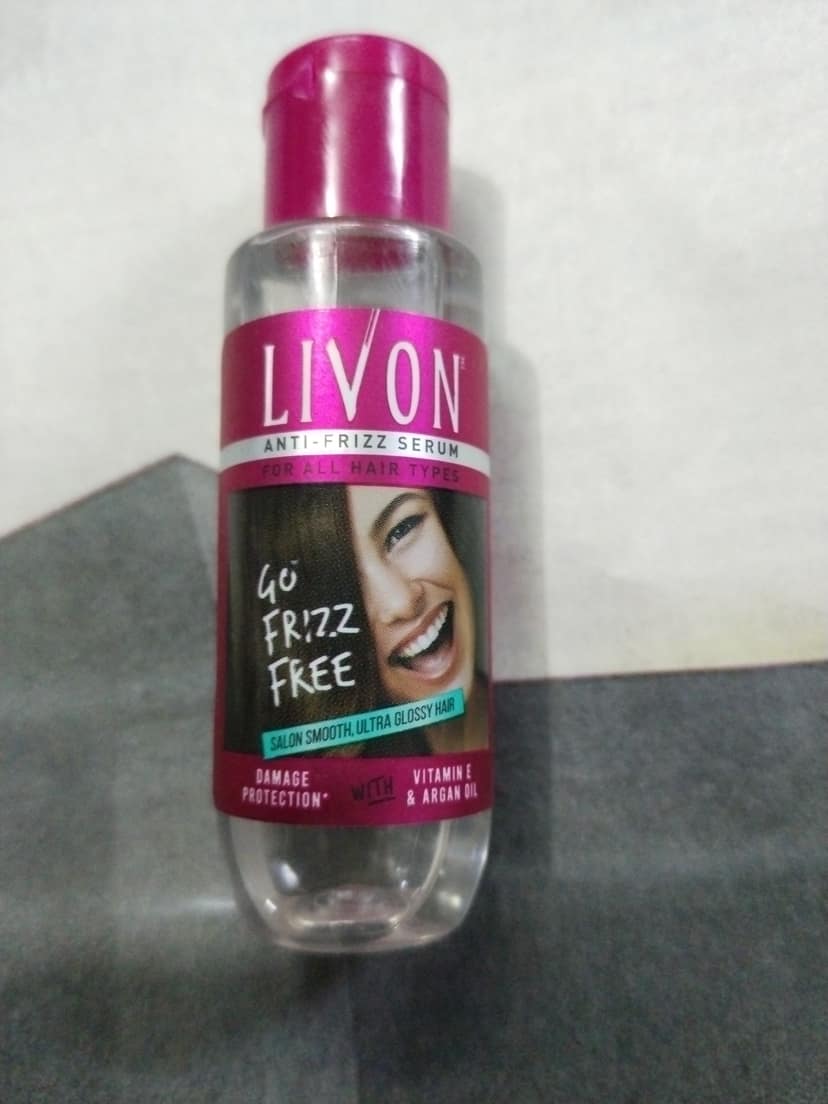 Livon anti frizz serum
