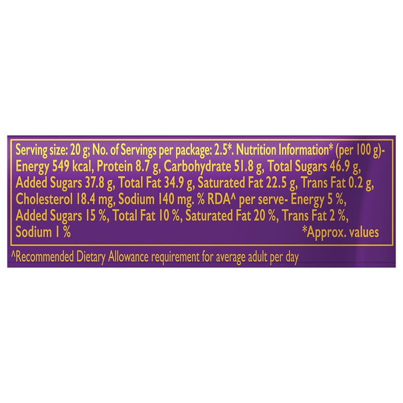 Cadbury Dairy Milk Silk Fruit and Nut Chocolate Bars, 137 g view 6