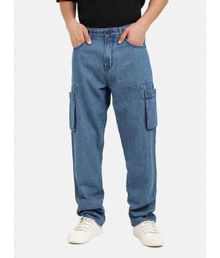 Bene Kleed Regular Fit Basic Men's Jeans - Beige ( Pack of 1 )