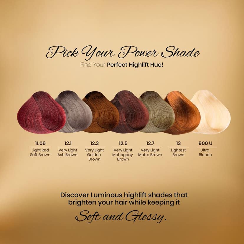 Yuthika Professional High Lift Creme Hair Colour 12.1 Very Light Ash Brown 50g, Permanent Hair Color for Women & Men view 9