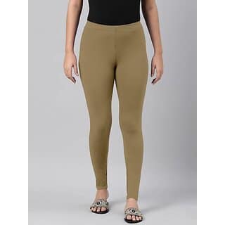 SHE PURE LUXURY WEAR Ankle Length Ethnic Wear Legging (Beige, Solid)