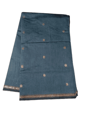 Kalyani Cotton Saree for Women | Soft Pure Cotton Saree with Blouse Piece | Traditional Daily Wear Handloom Style Saree | Lightweight Breathable Cotton Saree for Office, Casual & Festive Wear with contrast blouse