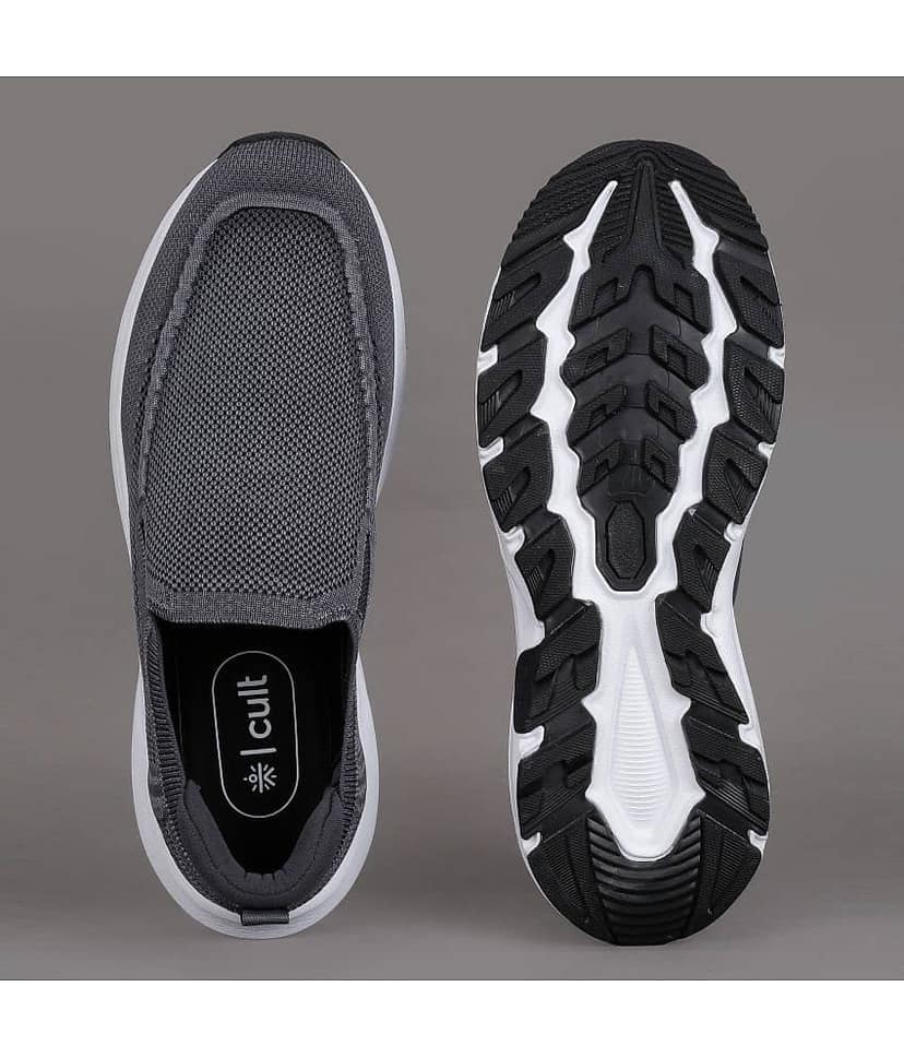 Cult Fleeter Dark Grey Men's Sports Running Shoes view 4