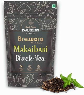 Brewora Makaibari Black Tea Pouch - 100g